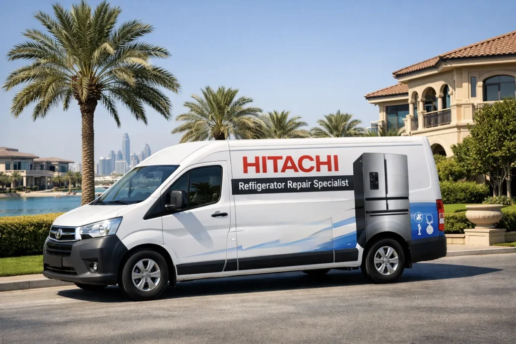 fixinuae van hitachi dubai تصليح ثلاجات هيتاشي في الشارقة
