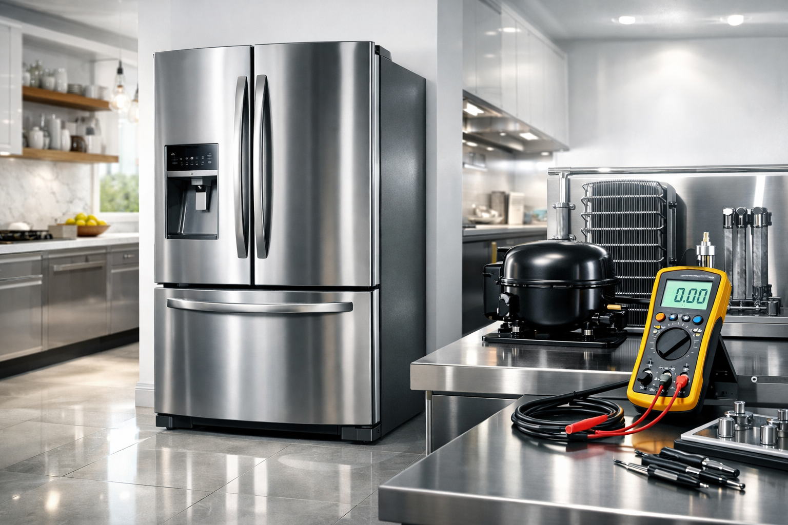 تصليح ثلاجات جيبسون في الشارقة